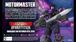Transformers Devastation Soundtrack - Motormaster