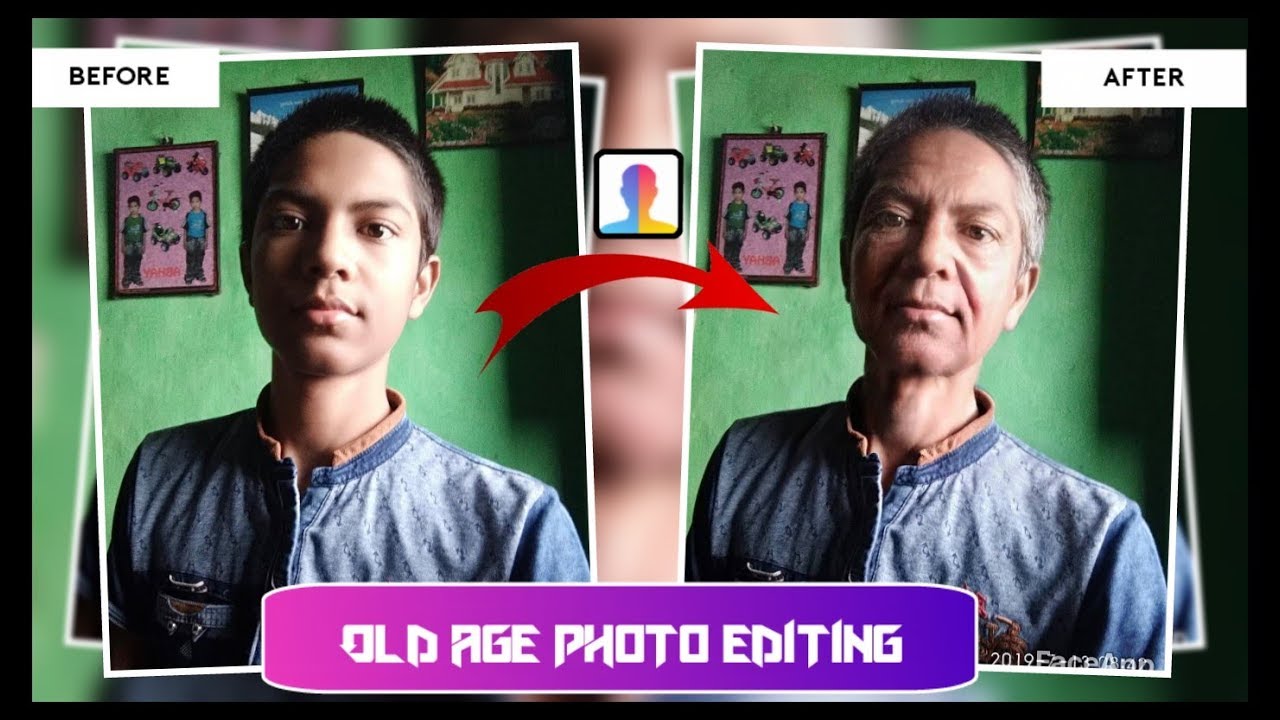 Make your Future Photos | Face App Challenge | Old Age Photo Editing | Abhay Creations