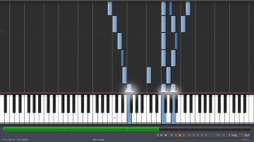 Czerny Exercise 42 from Practical Method for Beginners at 70BPM in Synthesia