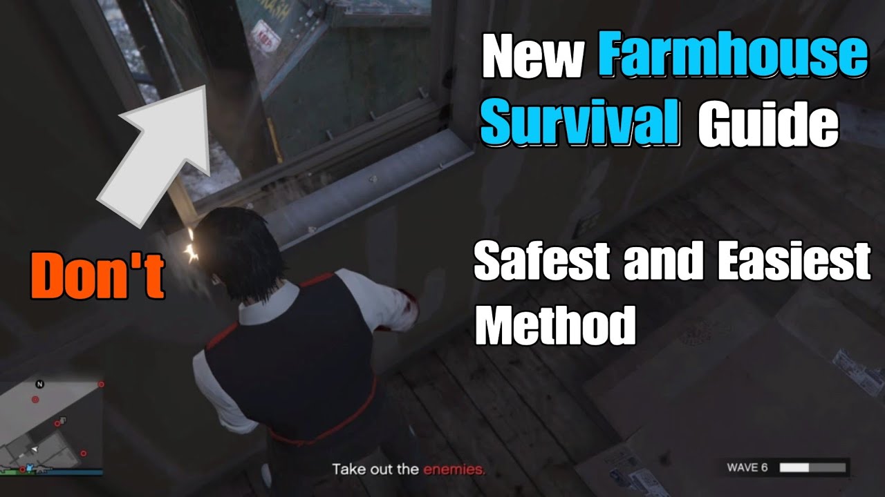 Gta Online New Best Method To Survive The Farmhouse Survival, Farmhouse Survival Guide