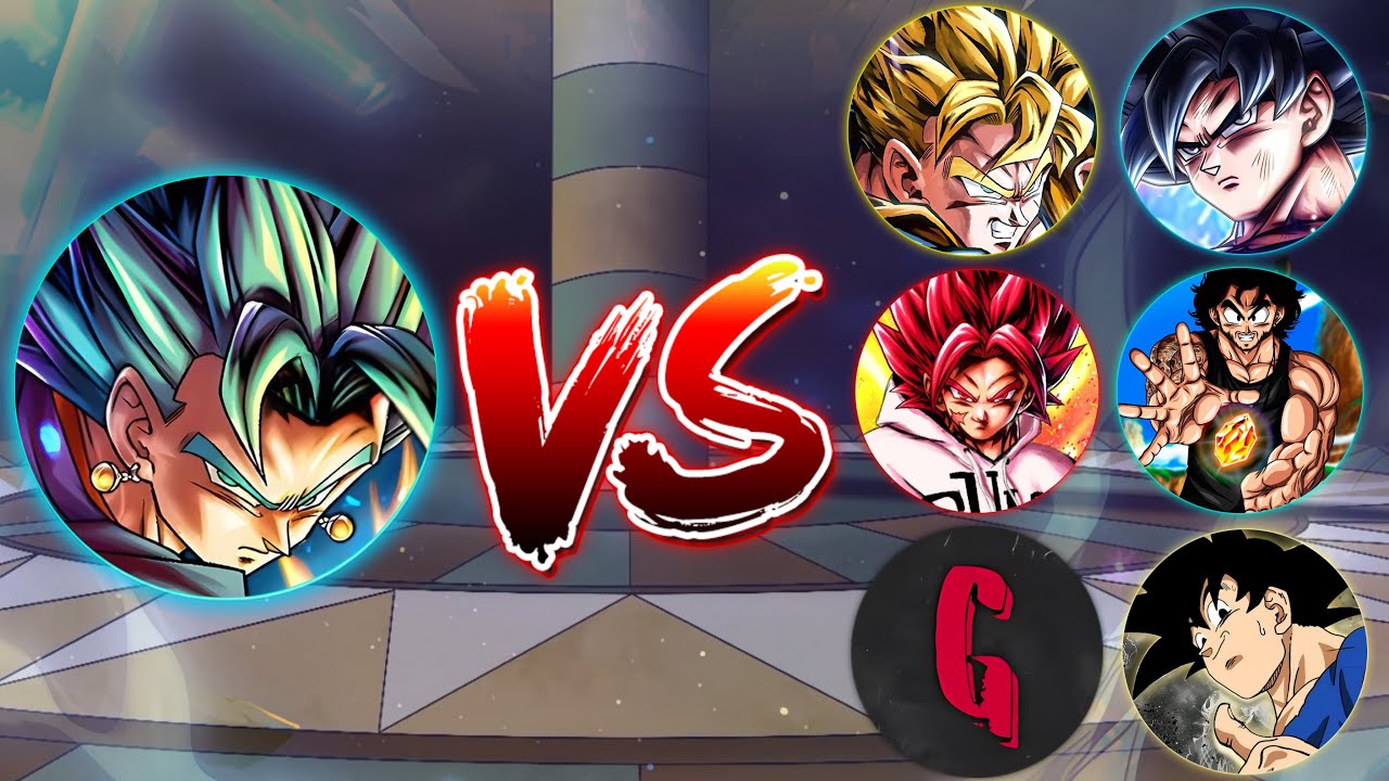 Mr vegetto VS Todos los Youtubers de Dragon Ball Legends