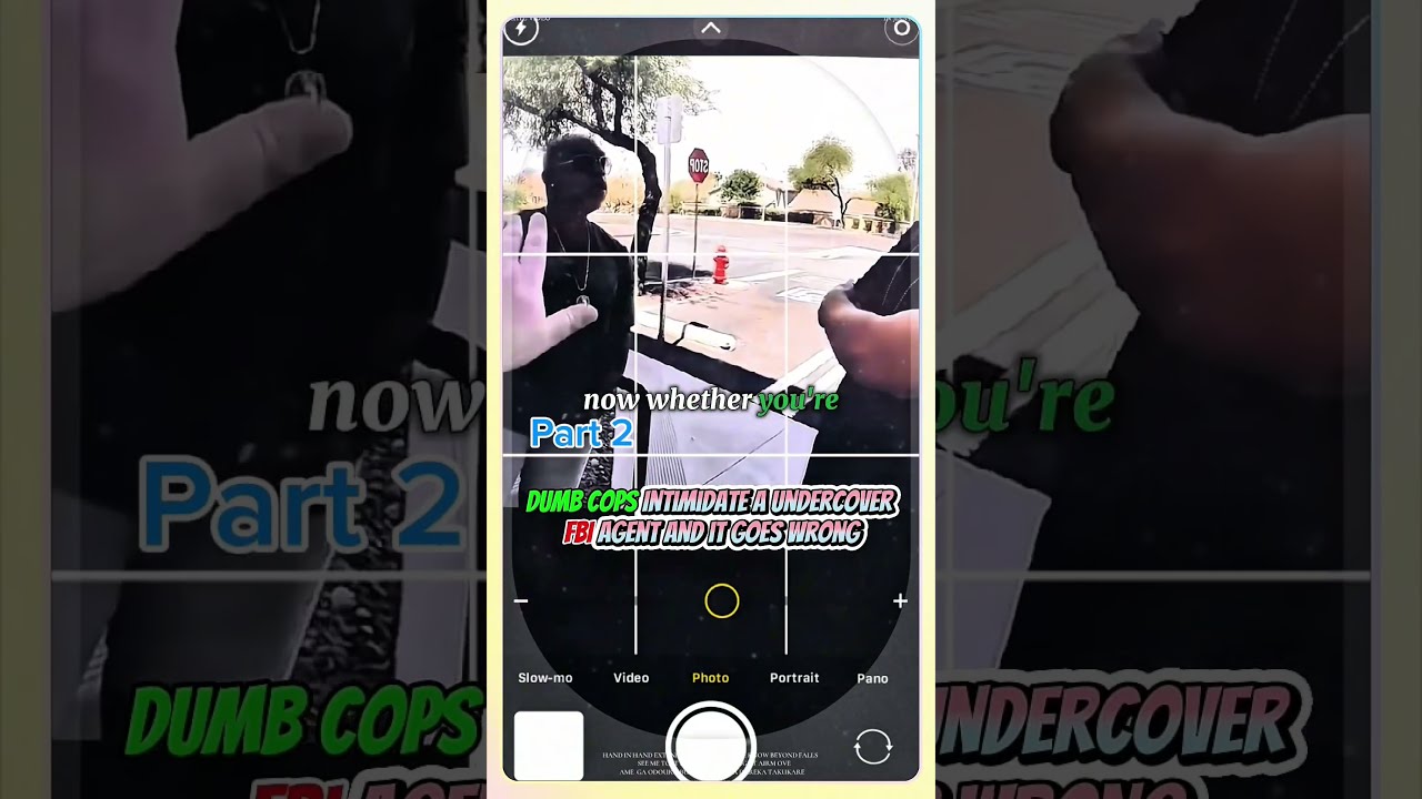 Dumb Cops Intimidate A Undercover Fbi Agent And It Goes Wrong