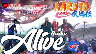 Raiko - Alive [Versi Koplo] Live at TransPark Rock & Japan Festival Vol.1 19/11/2022
