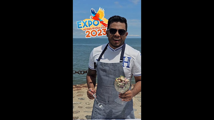 Ceviche de Caracol por el Chef Roberto Espinal - Expo Hondureña USA 2023