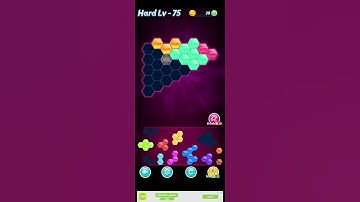 Block! Hexa Puzzle~Regulation A block 7 to 9 levels~ level-75