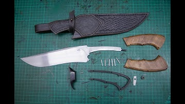 Knifemaking: Making frame handle bowie