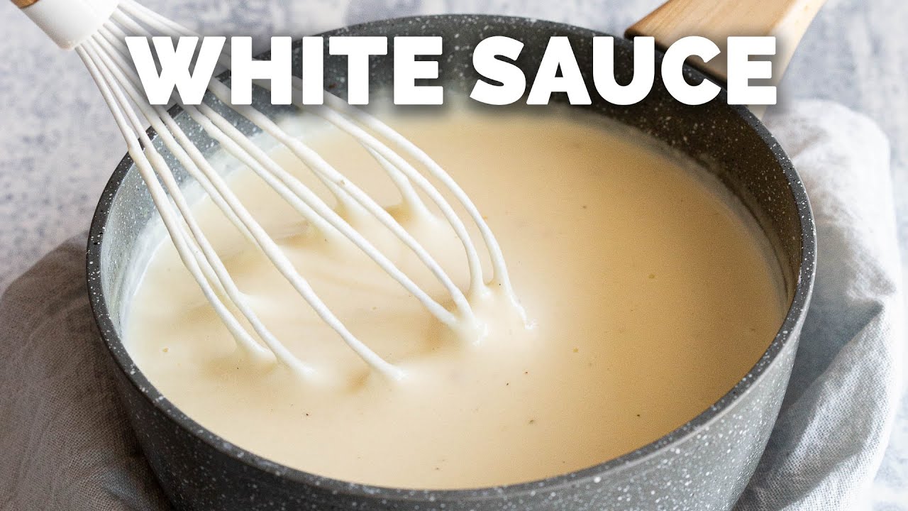 Basic White Sauce Quick No Roux Method YouTube Basic White Sauce Quick No Roux Method YouTube