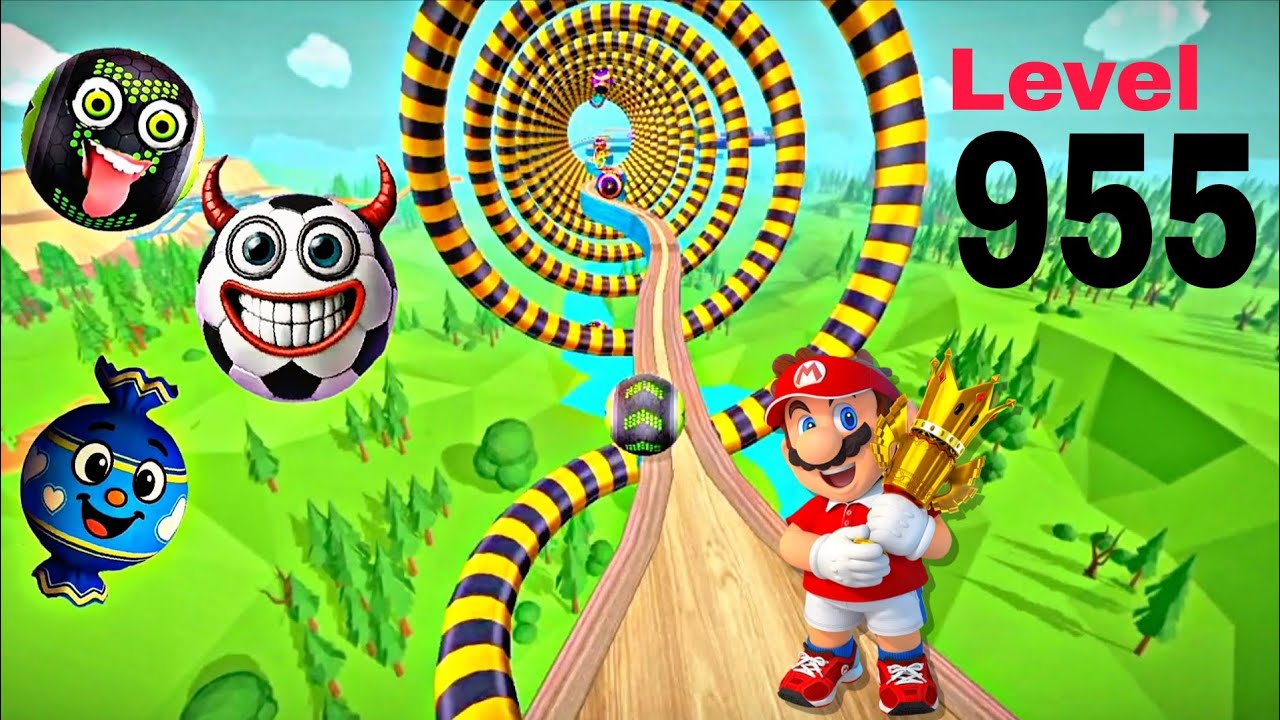 Going Balls || Super Level Gameplay Level 955 Let's Find Out? 😜G.Game1