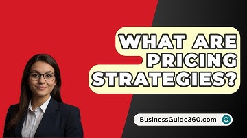 What Are Pricing Strategies? - BusinessGuide360.com