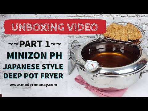 MINIZON PH JAPANESE STYLE DEEP FRYER POT 