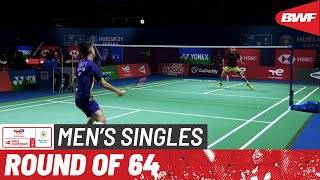 TotalEnergies BWF World Championships 2021 | Howard Shu (USA) vs Lee Cheuk Yiu (HKG) [13] | R64