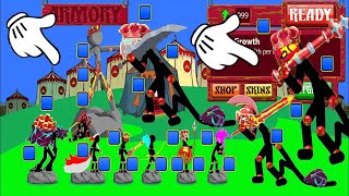 स्टिक वॉर लिगेसी में पागलपन का खेल खुला! सभी बॉस और गोल्ड आर्मी - मॉड स्टिक वॉर लिगेसी screenshot 3