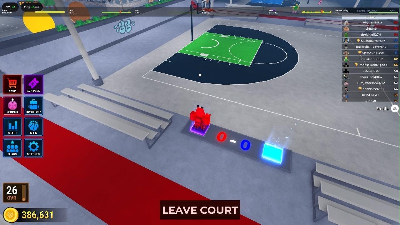 Taking his 80+ streak in Basketball Legends