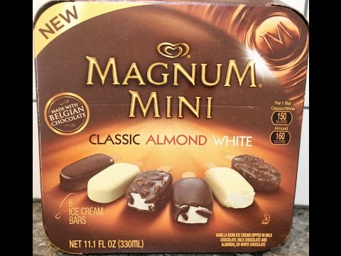 Magnum Mini: Classic, Almond & White Ice Cream Bar Review
