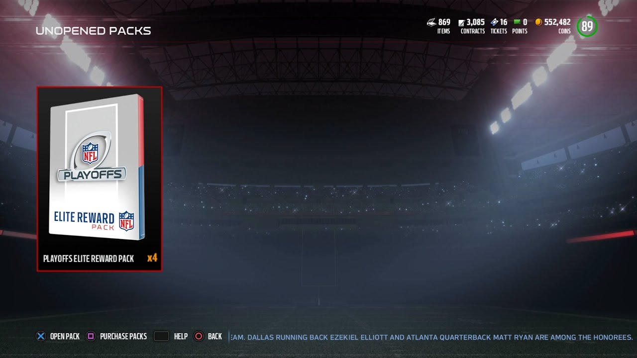 MUT 17 | 6x PLAYOFF ELITE PLAYER PACKS!! | MADDEN 17 ULTIMATE TEAM (PACK OPENING)