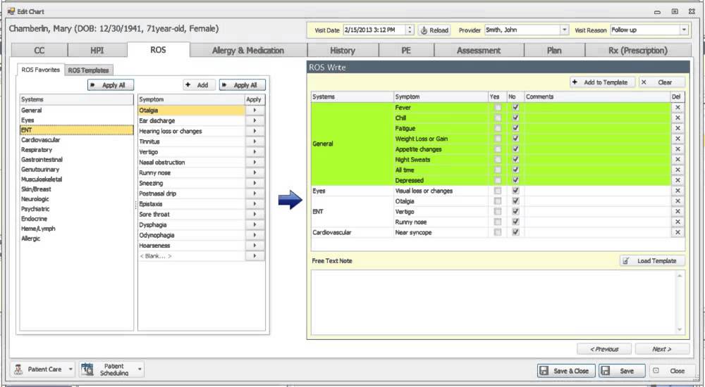 Emr Charting Software