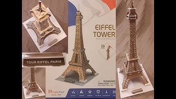 3D PUZZLE EIFFEL TOWER CubicFun