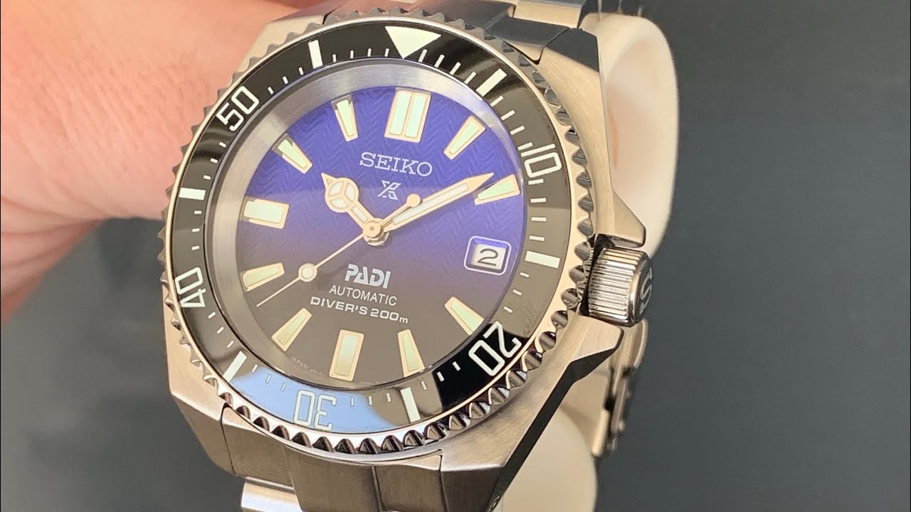 The Deep-Sea Samurai! [Seiko Prospex PADI SPB071 Dial Mod] - YouTube