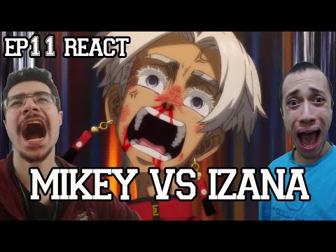 MIKEY CHEGOU!! IZANA VS MIKEY - React Tokyo Revengers EP. 10 Temporada 3 