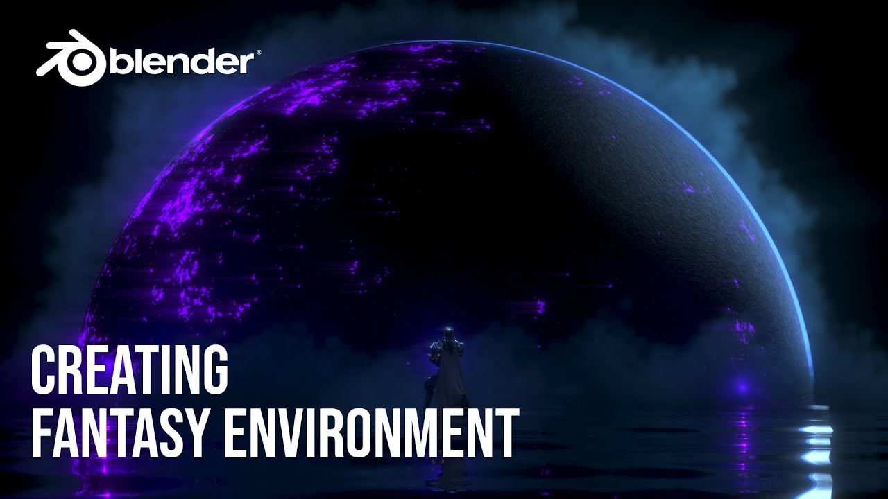 Creating Fantasy Environment In Blender - YouTube