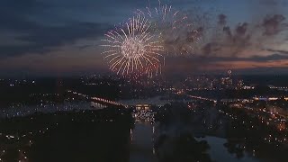 Fireworks light up Washington DC for Independence Day celebrations