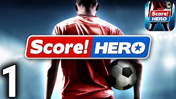 Score! Hero - Gameplay / Walkthrough Part 1 - IOS & Android Game (Debut Game!)