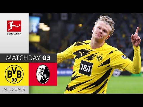 Haaland & BVB on Fire! Borussia Dortmund - SC Freiburg 4-0 | All Goals | Matchday 3 â Bundesliga