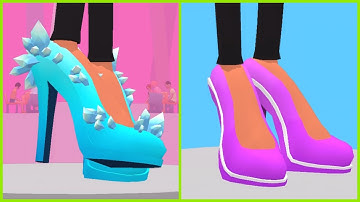 High Heels 👠 Gameplay, Level 11 to 17 Android and iOS games, Fun App Game video!!!