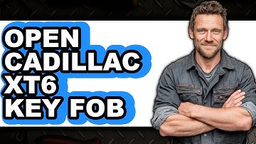 How to Open Cadillac XT6 Key Fob (Updated)