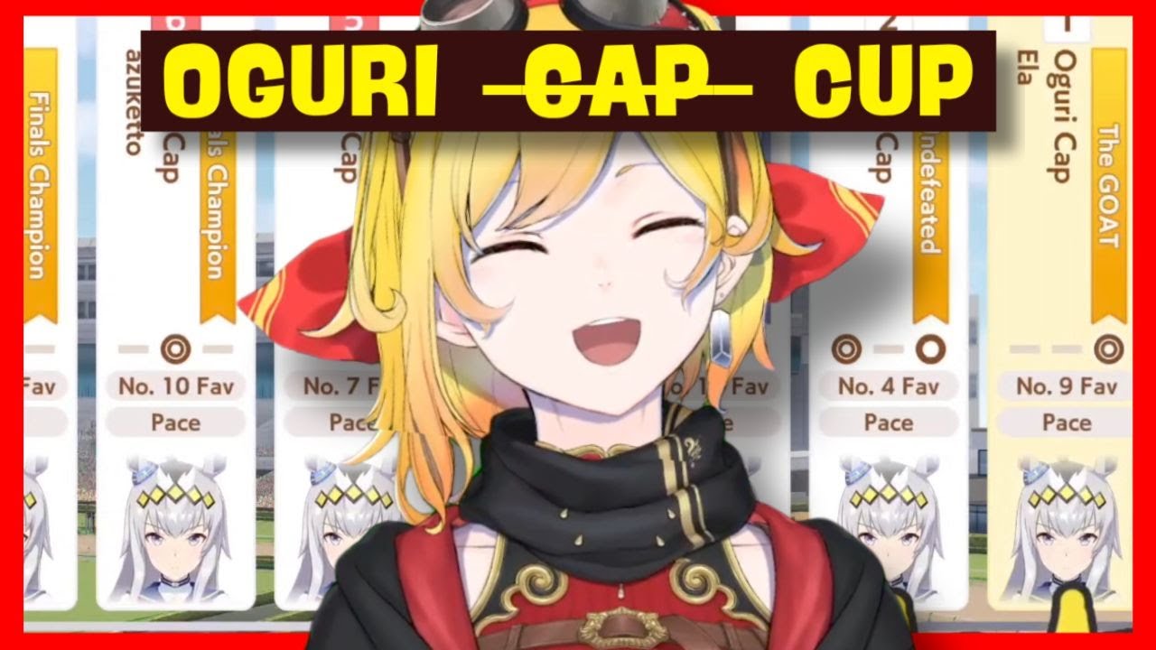 How many OGURI CAP in this clip? KALEA : YES.