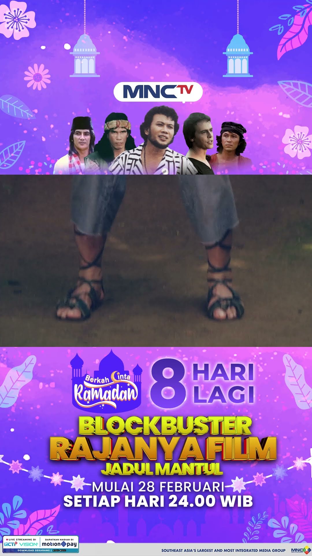 8 HARI LAGI BERKAH CINTA RAMADAN MNCTV, SAKSIKAN BLOCKBUSTER RAJANYA FILM