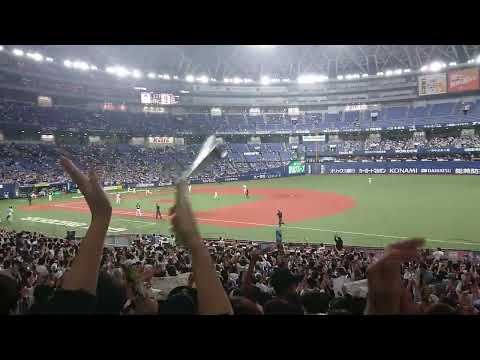 パリーグクライマックスシリーズ、ファイナルステージ第2戦「バファローズ×ホークス」、バファローズ勝利の瞬間です！！（2022年10月13日、京セラドーム大阪）