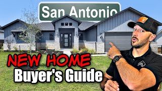 The ULTIMATE Guide to Buying San Antonio Texas New Construction Homes!