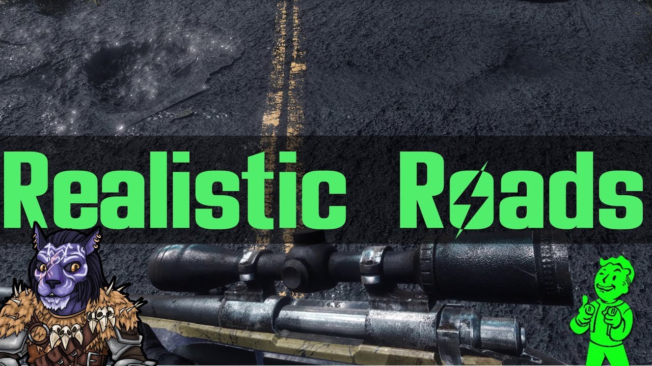 Fallout 4 Mod: Realistic Roads 