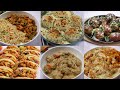 7 days dinner menu  by recipes of the world