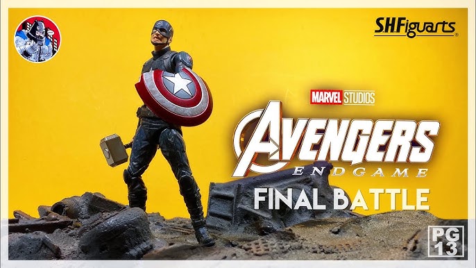 Bandai CAPTAIN AMERICA SH Figuarts Avengers Endgame Review BR / DiegoHDM 