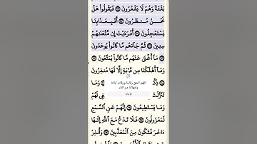 تلاوة خاشعة سورة الشعراء الآية 205-206 قرآن