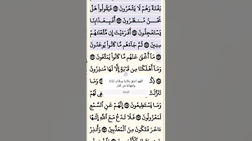 تلاوة خاشعة سورة الشعراء الآية 205-206 قرآن