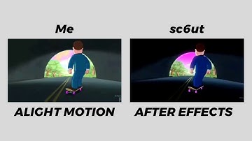 I REMADE a SC6UT EDIT | Alight Motion vs After Effects