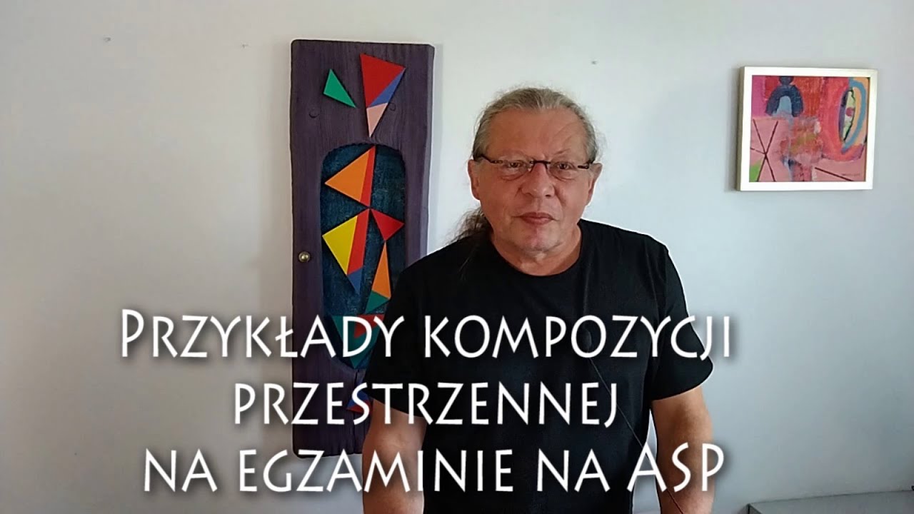 Przykład kompozycji przestrzennej na egzaminie na ASP - YouTube