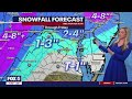 Fox 5 weather forecast for thursday january 18