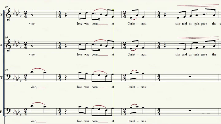 Love Came Down at Christmas (Helvey) - Alto