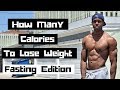 How Many Calories To Lose Weight ?