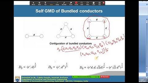 EPTS - Lecture 8: Self GMD of Bundled conductors,  Numerical Problems on calculation of inductance