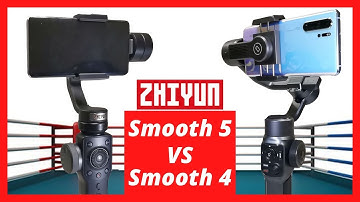 Zhiyun Smooth 5 vs Smooth 4 | Is this the KING of smartphone gimbals?
