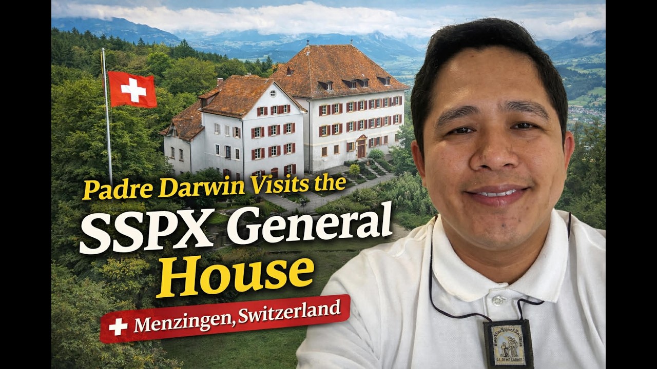 Fr. Darwin Visits the SSPX General House in Switzerland?! What Happened Inside!
