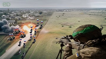 Oekraïense Azov Brigade-sluipschutter schakelt Russische motortroepen uit aan Russisch front