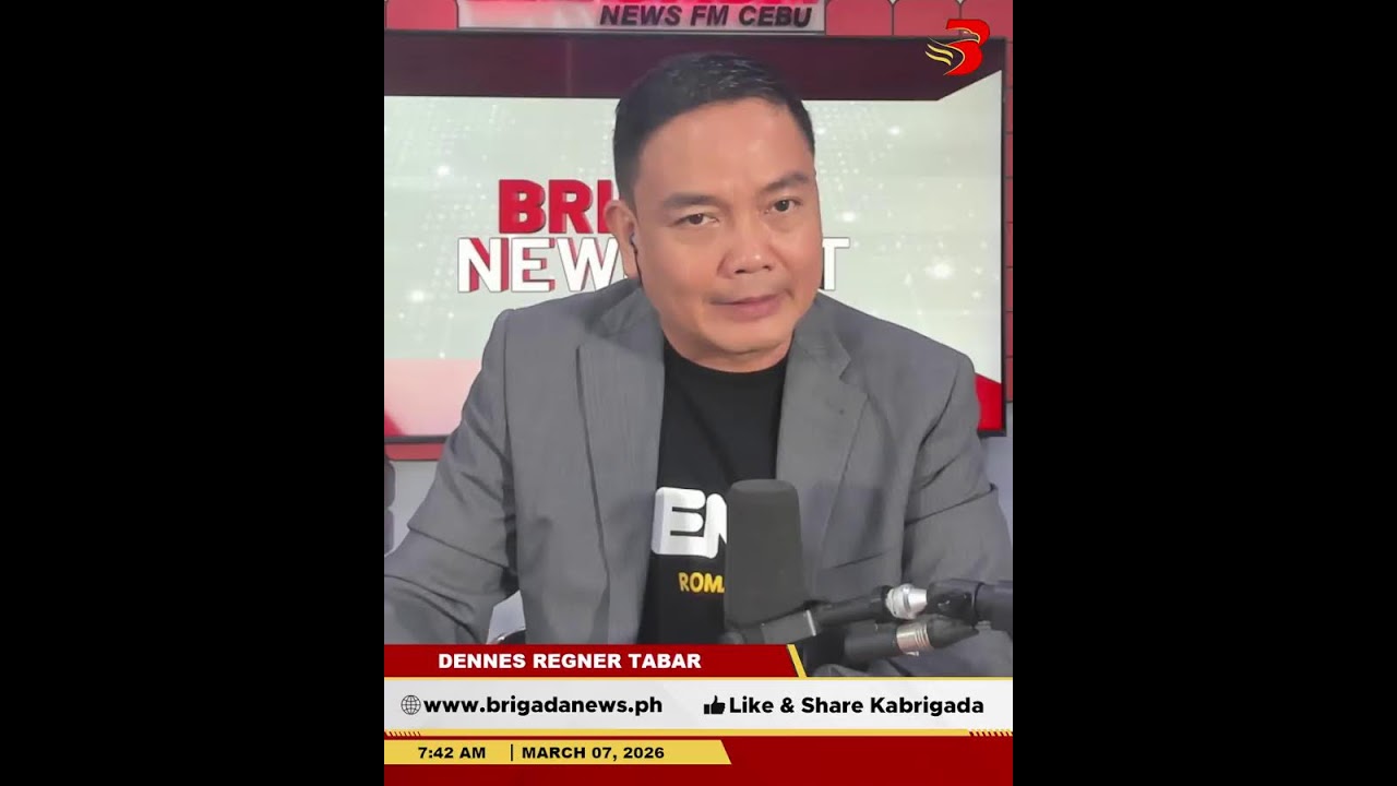 𝐁𝐑𝐈𝐆𝐀𝐃𝐀 𝐍𝐄𝐖𝐒𝐂𝐀𝐒𝐓 MARCH 07, 2026| SATURDAY 90.7 BRIGADA NEWS FM CEBU