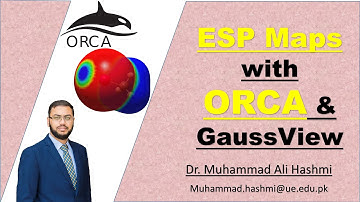 ORCA ESP Maps Tutorial 🧪 | Visualizing Electrostatic Potential with GaussView & VMD