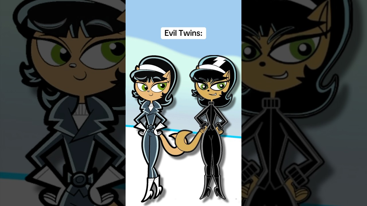 Characters with an Evil Twin or Sibling: #cartoonnetwork